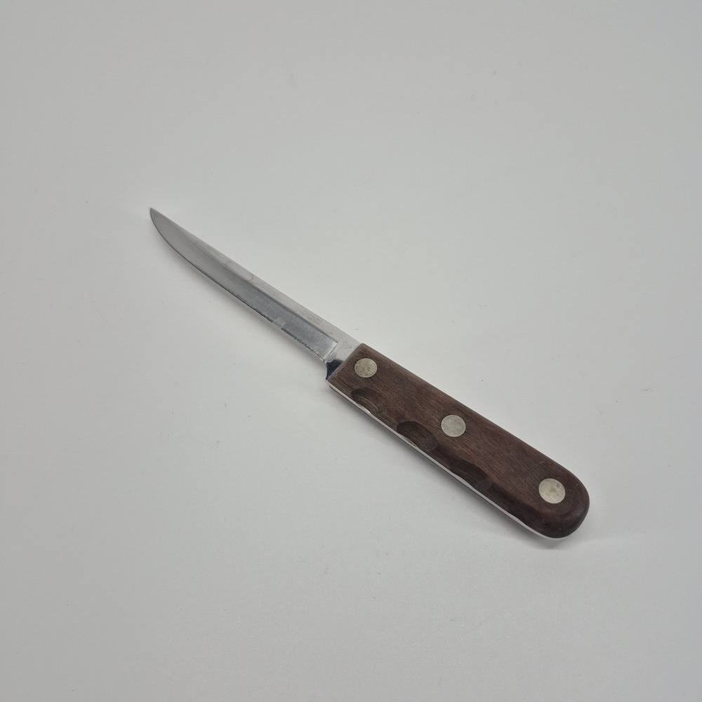 Vintage Case XX Cap 207-5 1/2 Stainless Full Tang Boning Knife Wood Handle